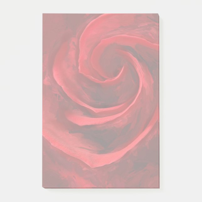 Red Rose Post-it Notes (Front)