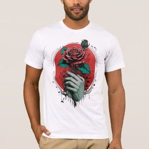 Red Rose Romance T-Shirt