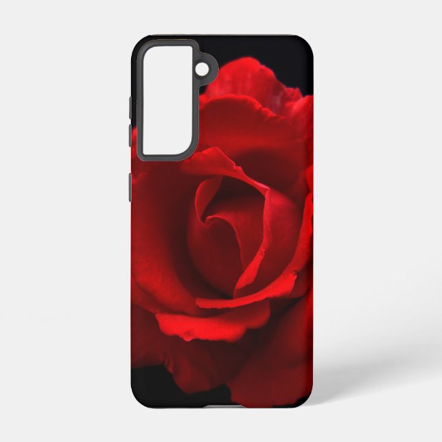 Red Rose sgcna Samsung Galaxy S21 Case (Back)