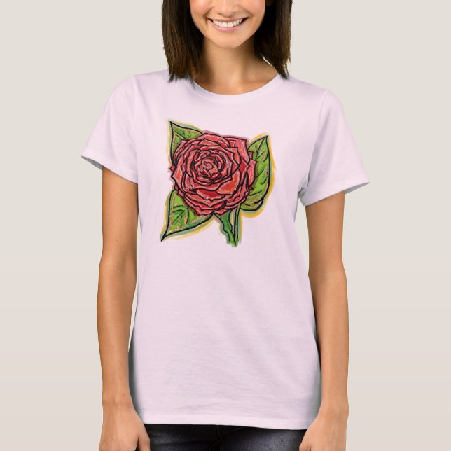 Red Rose shirt (Front)