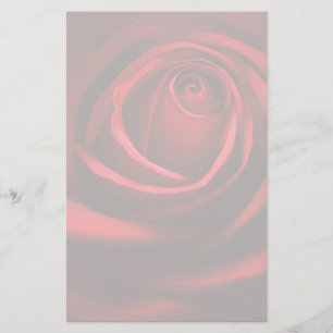 Red Rose Stationary Stationery
