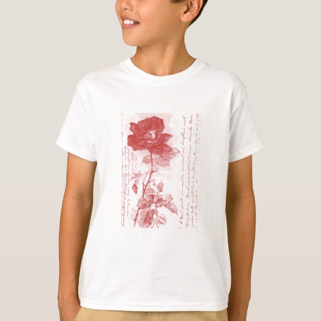 Red Rose T-Shirt (Front)