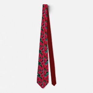 Red Rose Tie