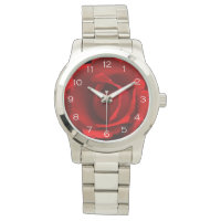 Red Rose White Numbers Womens cn