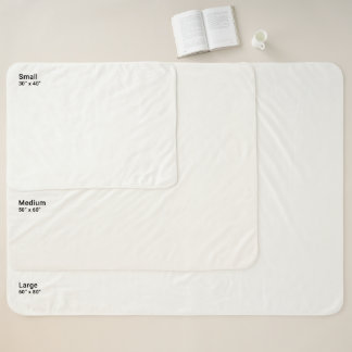 Red Rose White Rose Sherpa Blanket