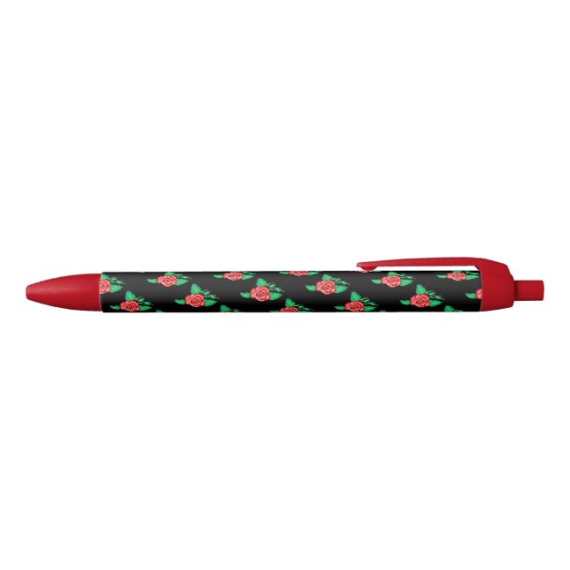 Red Rose Writing Pen (Top)
