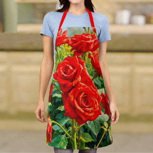 Red Roses Apron