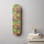 Red roses art skateboard<br><div class="desc">Rich red tones of roses—perfect for riders who want something artistic,  romantic,  or simply eye‑catching. Ideal for teens,  adults,  beginners,  and seasoned skaters who appreciate a touch of floral flair.</div>