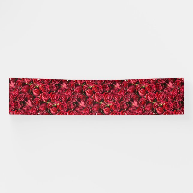 Red Roses Banner (Horizontal)