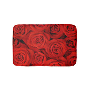 Red Roses Bath Mat