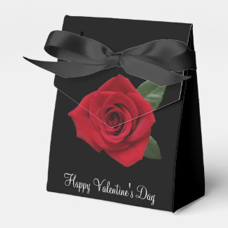 Red Roses Candy or Gift Valentine's Day Favour Box