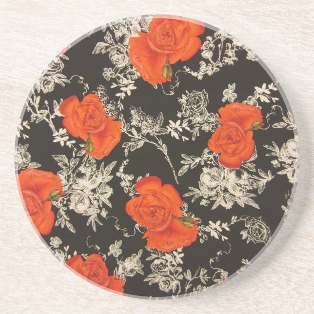 Red Roses Coaster (Front)