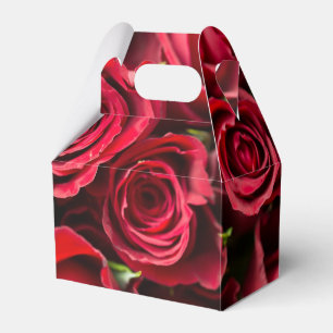 Red Roses Favor Box