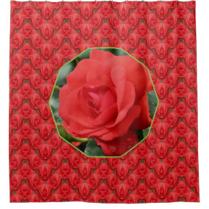 Red Roses Foral Art Pattern