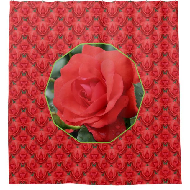 Red Roses Foral Art Pattern  (Front)