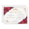 Red Roses & Gold Quinceañera Save The Date