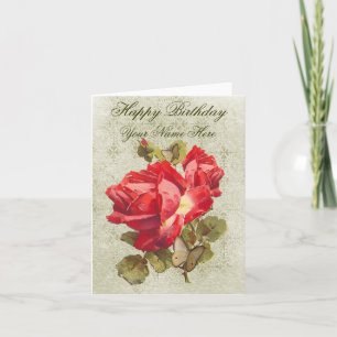Red Roses Greeting Card