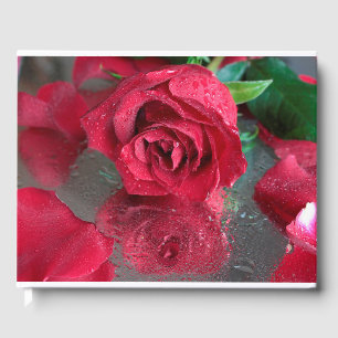 Red Roses Guest Book