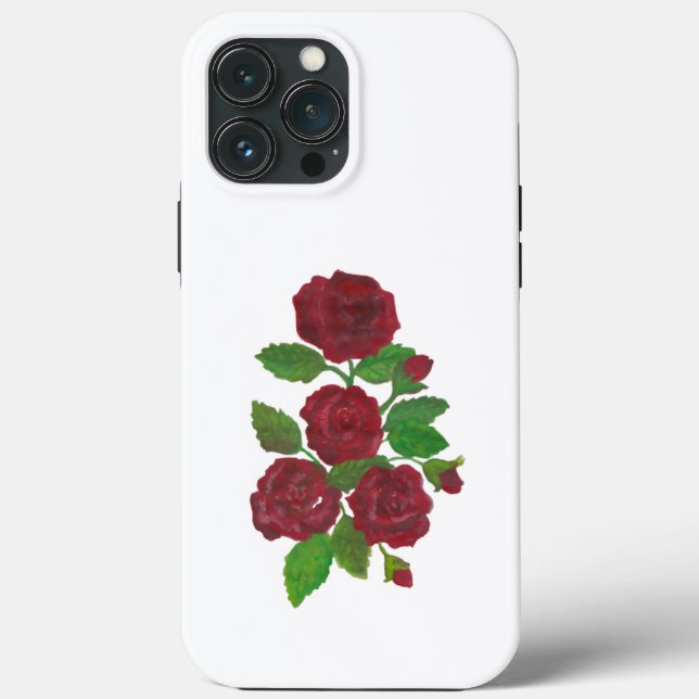 red roses iPhone / iPad case (Back)