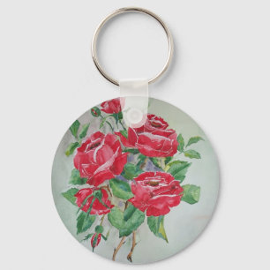 Red roses Key chain