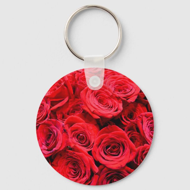 Red Roses Keychain (Front)