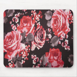 RED ROSES MOUSE PAD