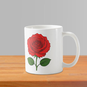 Red Roses Mug