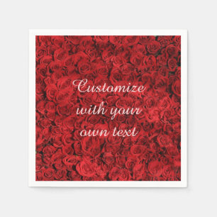 Red Roses Napkin