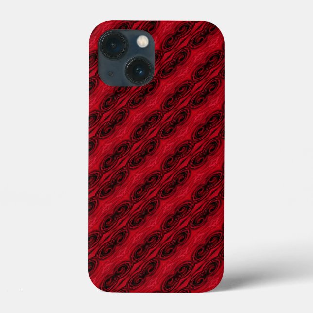 red roses pattern Case-Mate iPhone case (Back)
