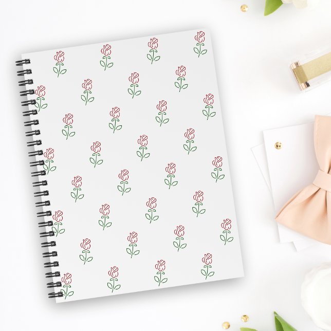 Red Roses, Pattern Of Roses, Flowers Planner (Creator Uploaded)