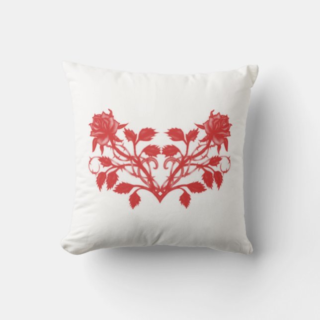 Red Roses Pillow (Front)