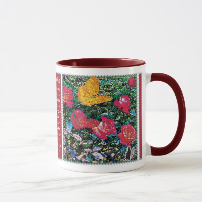 Red Roses Red Roses Mug (Right)