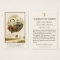 Red Roses St. Zelie & Louis Martin Wedding Card
