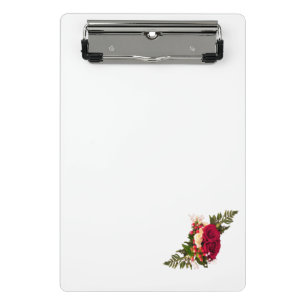 Red Roses Swagger Mini Clipboard