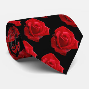 Red Roses Tie