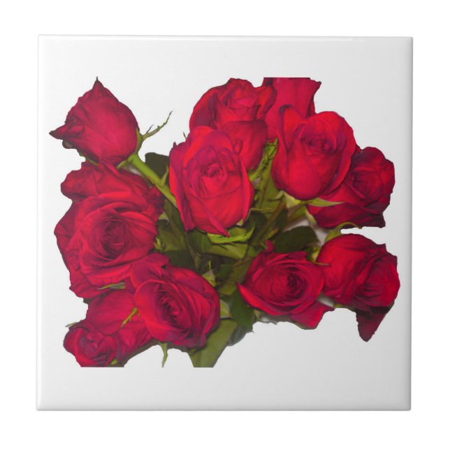 Red Roses Tile (Front)