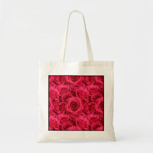Red roses tote bag