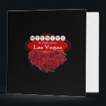 Red Roses Wedding in Las Vegas Album Binder<br><div class="desc">Red Roses Wedding in Las Vegas Album</div>