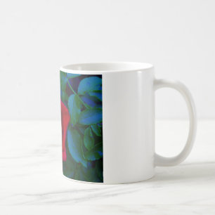 Red Roses with blue tones Coffee Mug