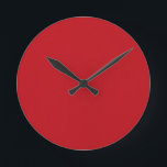 Red Round Clock<br><div class="desc">Red</div>