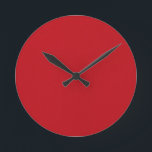 Red Round Clock<br><div class="desc">Red</div>