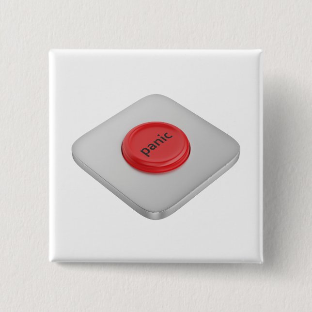 Red round panic button (Front)
