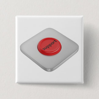 Red round support button