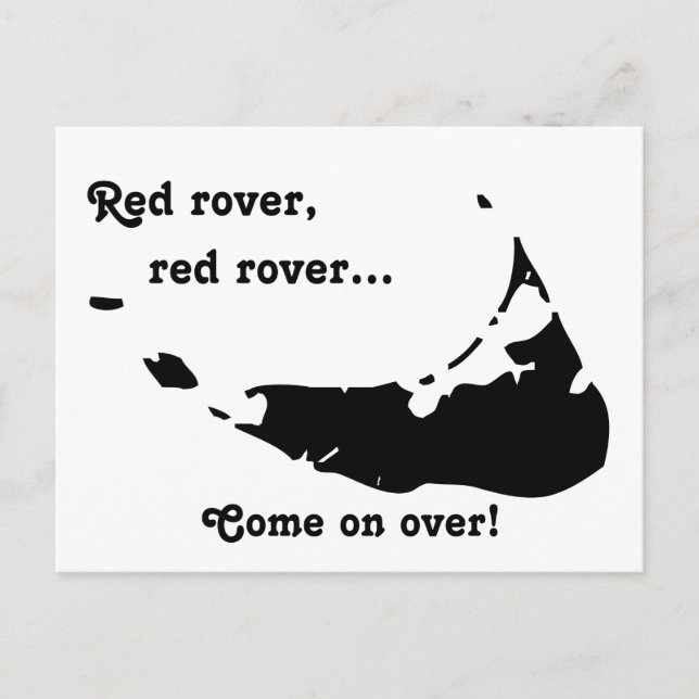 Red rover, red rover... postcard (Front)