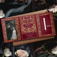 Red Royal Medieval Sword Wedding