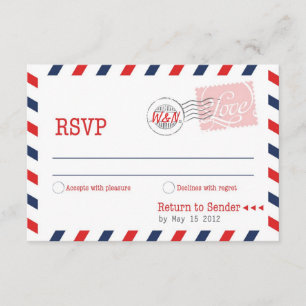 Red RSVP Postal Service Collection