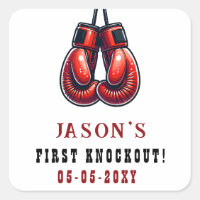 Red Rumble First Knockout Boxing Birthday