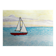 Red Sailboat 