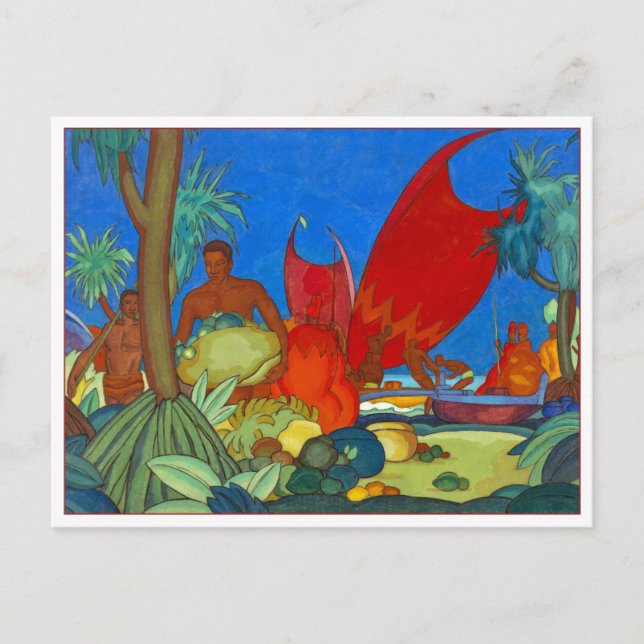 Red Sails by Arman Manookian Postcard (Front)