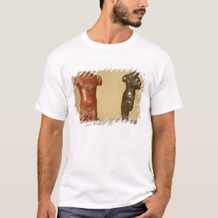 Red sandstone male torso and grey sandstone dancer T-Shirt